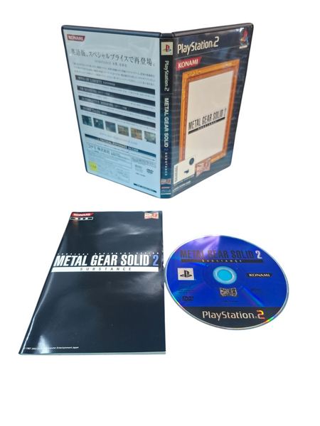 METAL GEAR SOLID 2 SUBSTANCE PS2 NTSC JAPANESE
