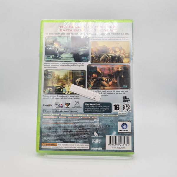 GHOST RECON ADVANCE WARFARE 2 XBOX 360 NEW & SEALED