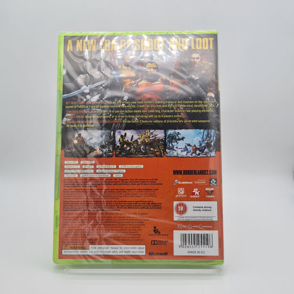 BORDERLANDS 2 XBOX 360 NEW & SEALED