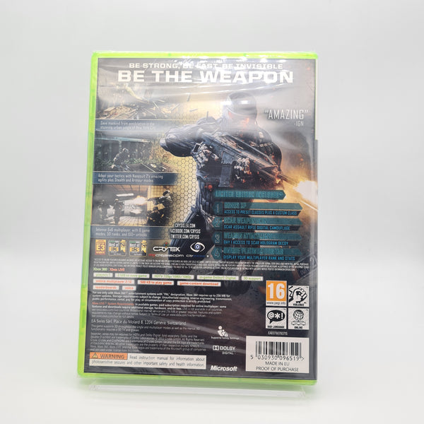CRYSIS 2 LIMITED EDITION XBOX 360 NEW & SEALED