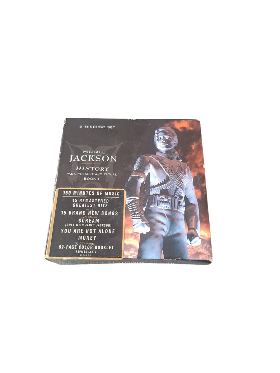 MICHAEL JACKSON HISTORY 2 MINIDISC SET | CRAZY THUMBS