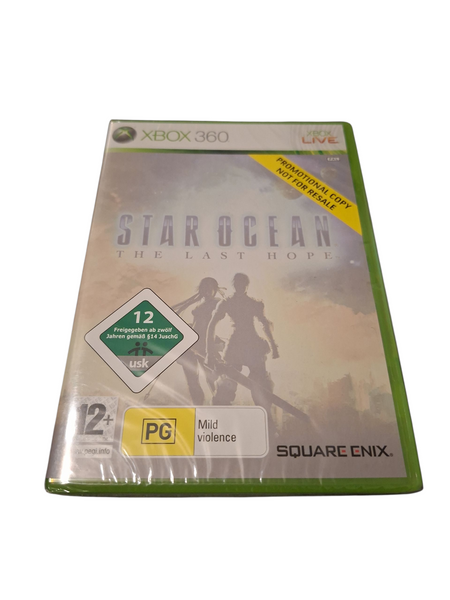 STAR OCEAN THE LAST HOPE XBOX 360 NEW & SEALED