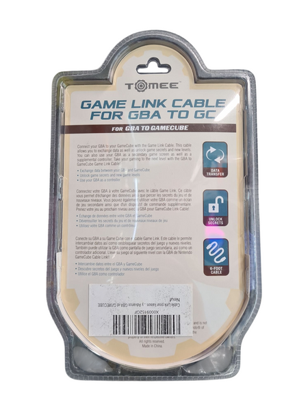 GAME LINK CABLE FOR GBA TO GAMECUBE