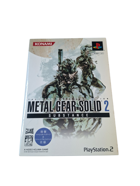 METAL GEAR SOLID 2 SUBSTANCE PS2 NTSC JAPANESE