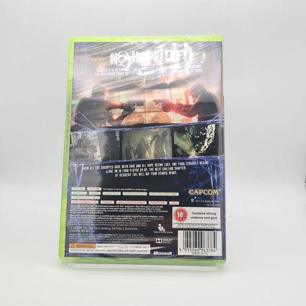 RESIDENT EVIL 6 XBOX 360 NEW & SEALED