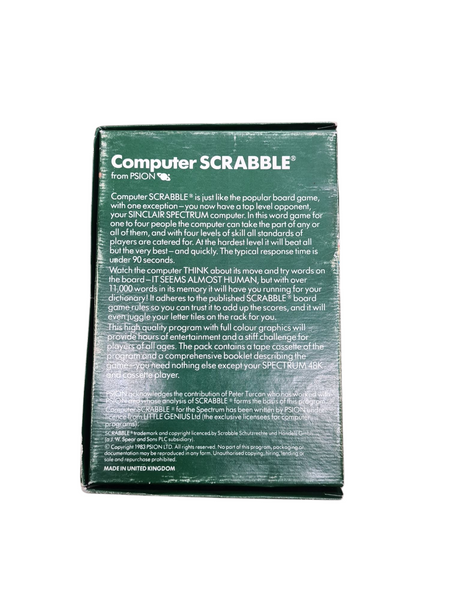 SCRABBLE ZX SPECTRUM