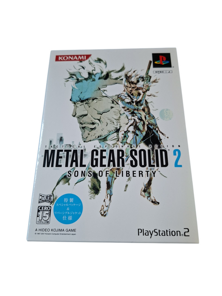 METAL GEAR SOLID 2 PS2 NTSC JAPANESE
