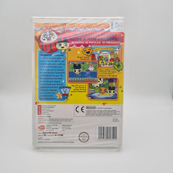 TAMAGOTCHI PARTY ON! WII NEW & SEALED