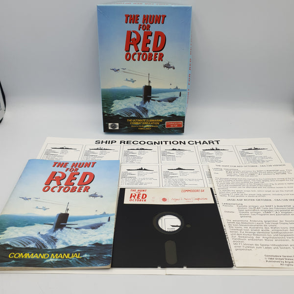 THE HUNT FOR THE RED OCTOBER COMMODORE 64/128