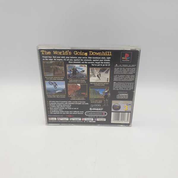 NO FEAR DOWNHILL MOUNTAIN BIKING PS1