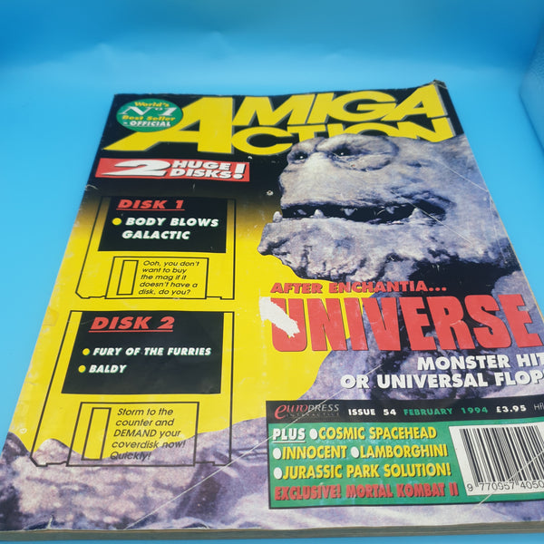 AMIGA ACTION ISSUE 54 MAGAZINE