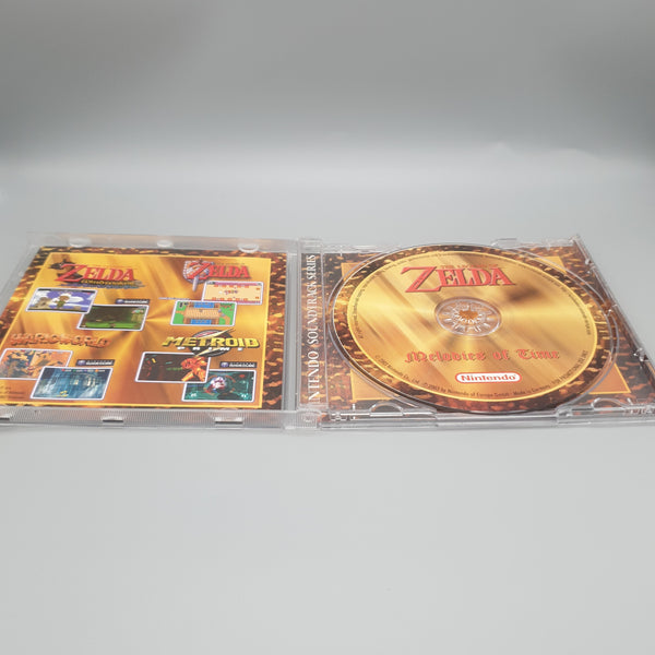 THE LEGENED OF ZELDA MELODIES OF TIME SOUND TRACK CD