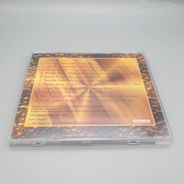 THE LEGENED OF ZELDA MELODIES OF TIME SOUND TRACK CD