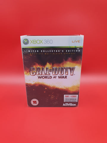 CALL OF DUTY WORLD AT WAR LIMITED COLLECTOR'S EDITION XBOX 360