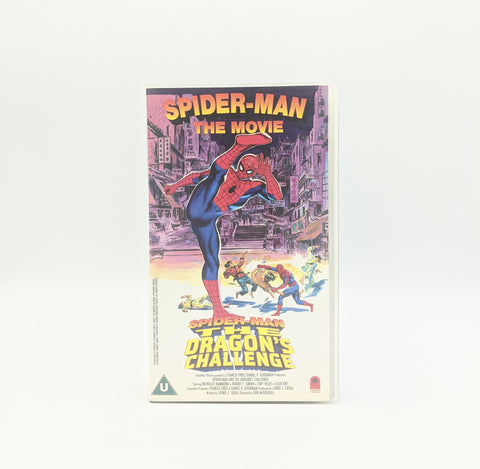 SPIDERMAN THE DRAGON'S CHALLENGE VHS