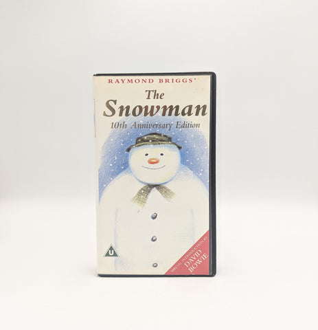RAYMOND BRIGG'S THE SNOWMAN 10TH ANNIVERSARY EDITON VHS
