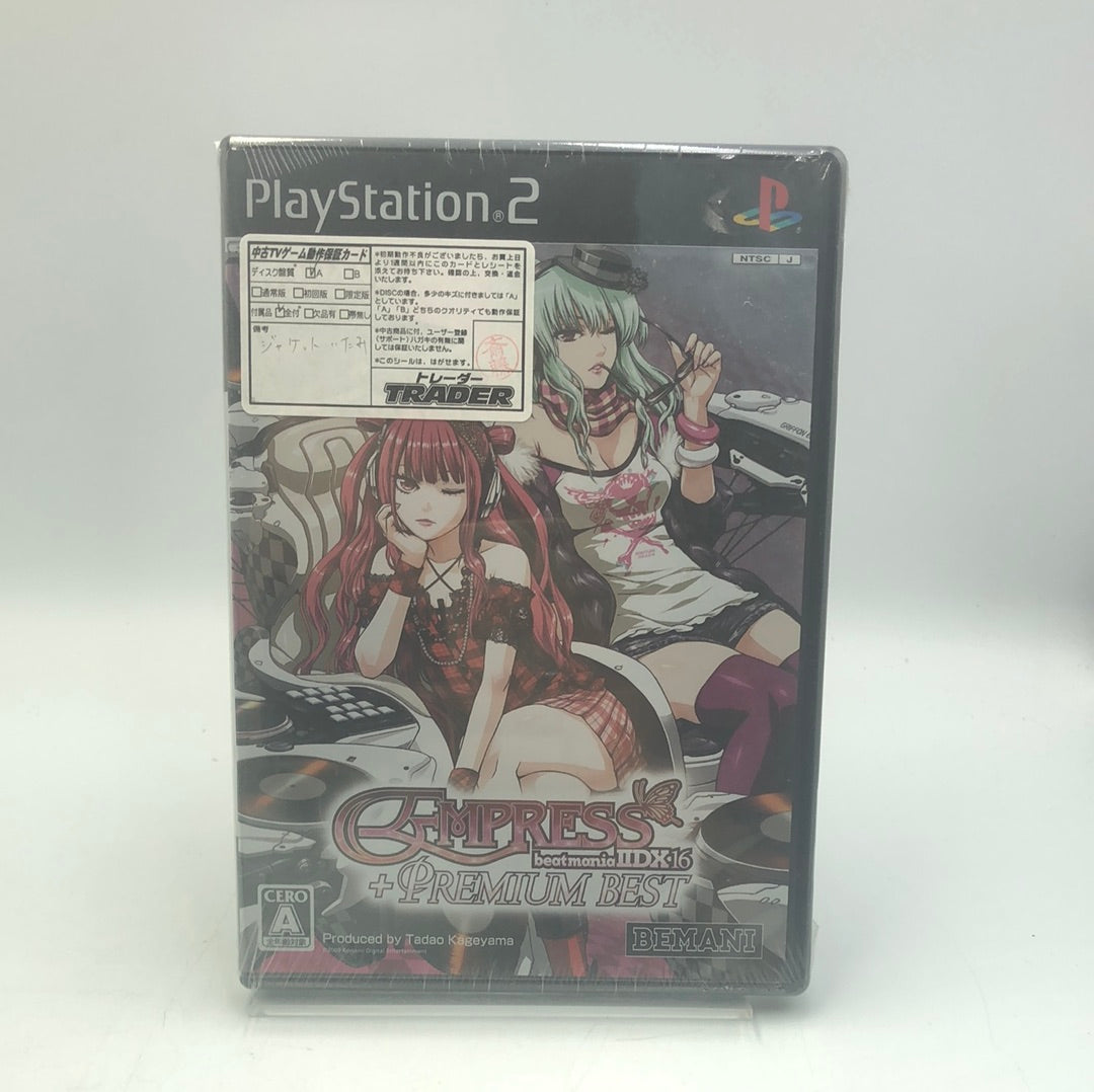 EMPRESS + PREMIUM BEST - BEATMANIA IIDX16 PS2 NTSC JAP | CRAZY THUMBS