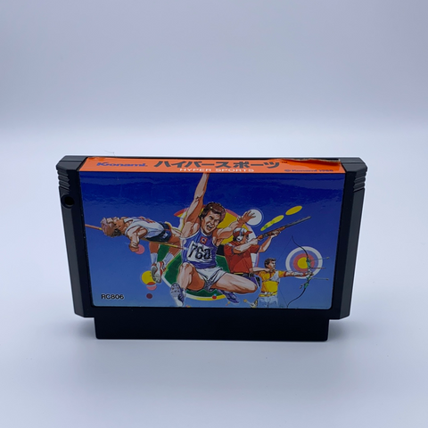 HYPER SPORTS NES FAMICOM NTSC-J