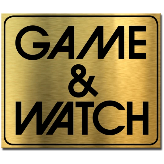 GAME &amp; WATCH