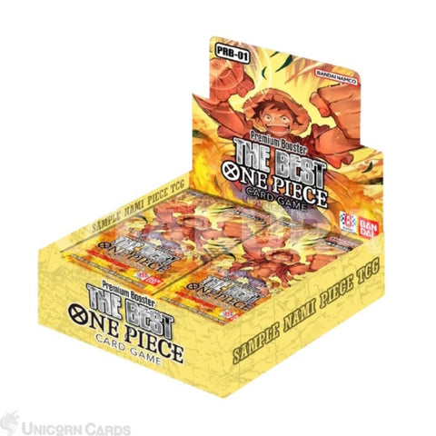 ONE PIECE CARD GAME: PREMIUM BOOSTER BOX (PRB-01)