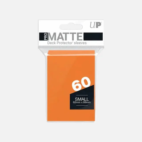 ULTRA PRO MATTE DECK PROTECTOR SLEEVES 60 ORANGE