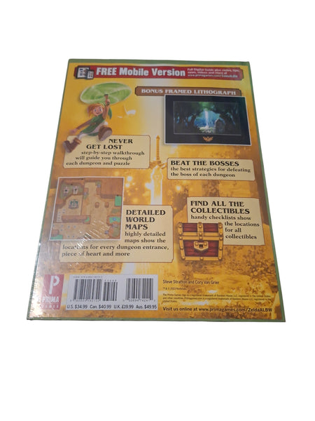 THE LEGEND OF ZELDA A LINK BETWEEN WORLDS COLLECTOR'S EDITION OFFICAL STRATEGY GUIDE NEW & SEALED