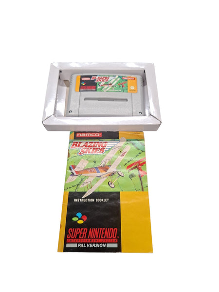 BLAZING SKIES SNES