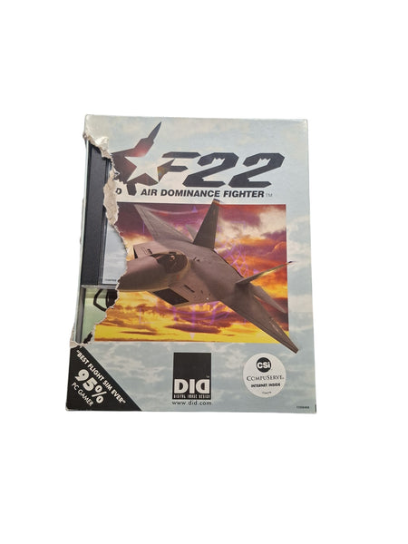 F22 DID AIR DOMINANCE FIGHTER PC