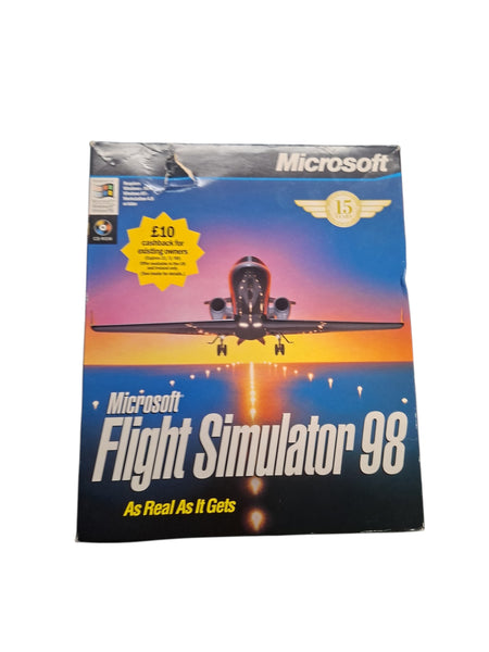 MICROSOFT FLIGHT SIMULATOR 98 PC