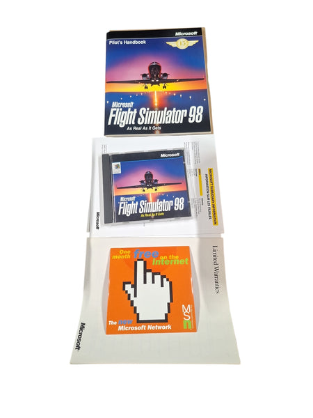 MICROSOFT FLIGHT SIMULATOR 98 PC