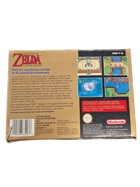 THE LEGEND OF ZELDA A LINK TO THE PAST SNES N/M