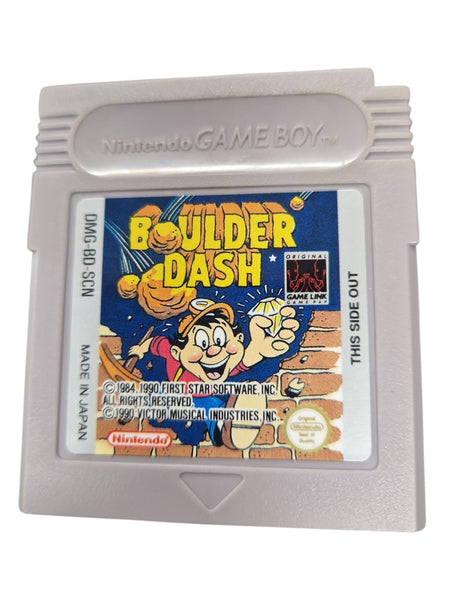 BOULDER DASH GAME BOY UNBOXED