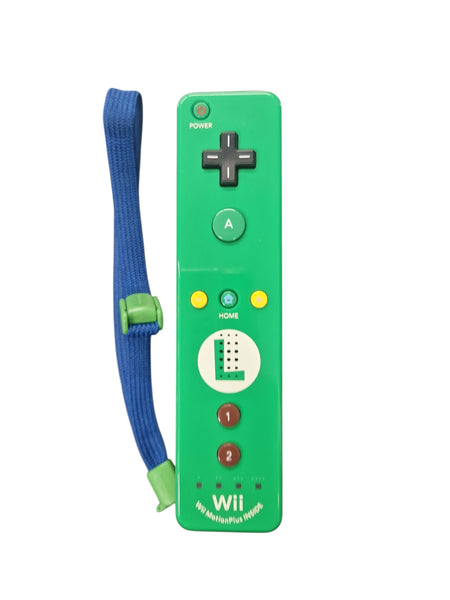 WII/WII U OFFICAL REMOTE PLUS LUIGI EDITION