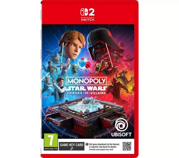MONOPOLY STAR WARS HEROES VS VILLIANS SWITCH 2