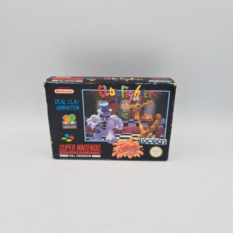 CLAY FIGHTER SNES