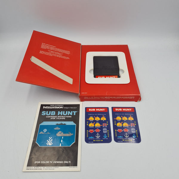 SUB HUNT INTELLIVISION