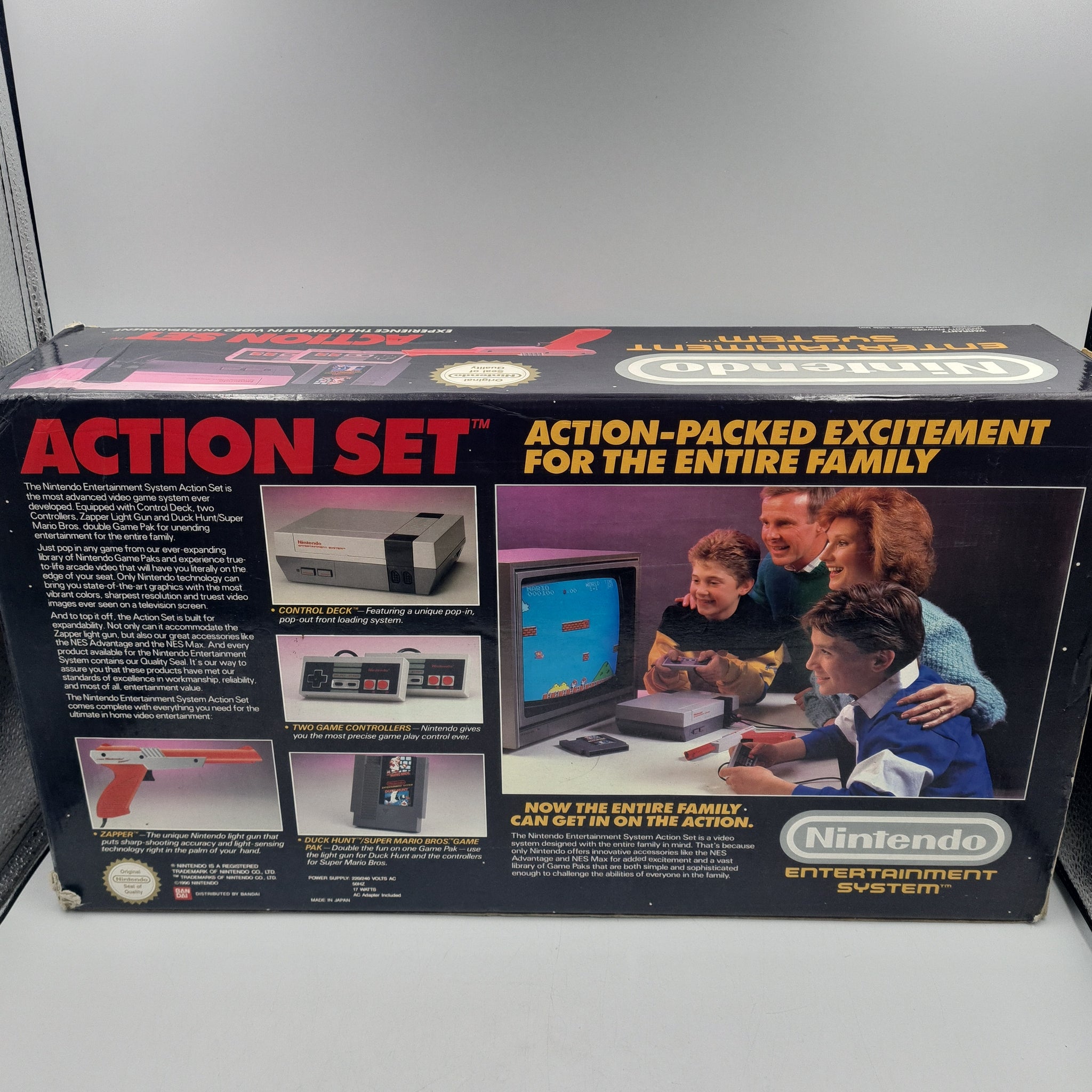 Nes on sale Action Set Box Only