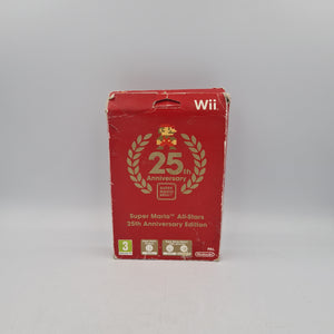 SUPER MARIO ALL STARS 25TH ANNIVERSARY EDITION WII