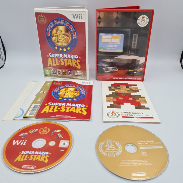 SUPER MARIO ALL STARS 25TH ANNIVERSARY EDITION WII