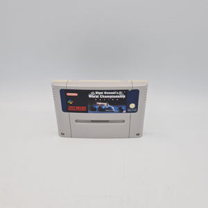 NIGEL MANSELL'S WORLD CHAMPIONSHIP SNES