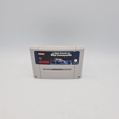 NIGEL MANSELL'S WORLD CHAMPIONSHIP SNES