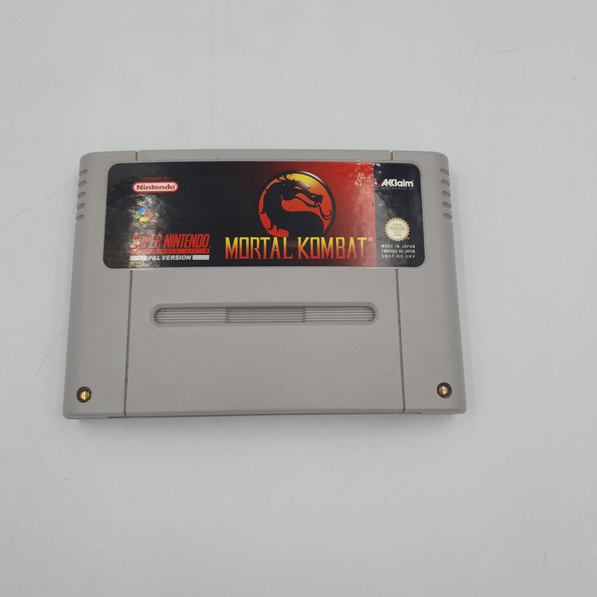 MORTAL KOMBAT SNES