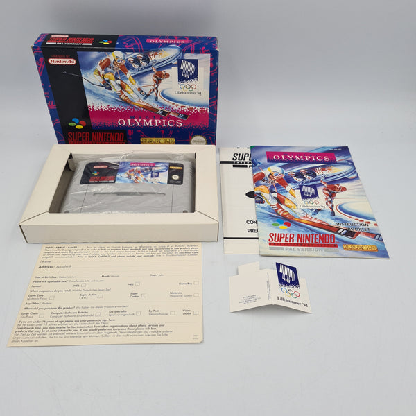 WINTER OLYMPICS SNES