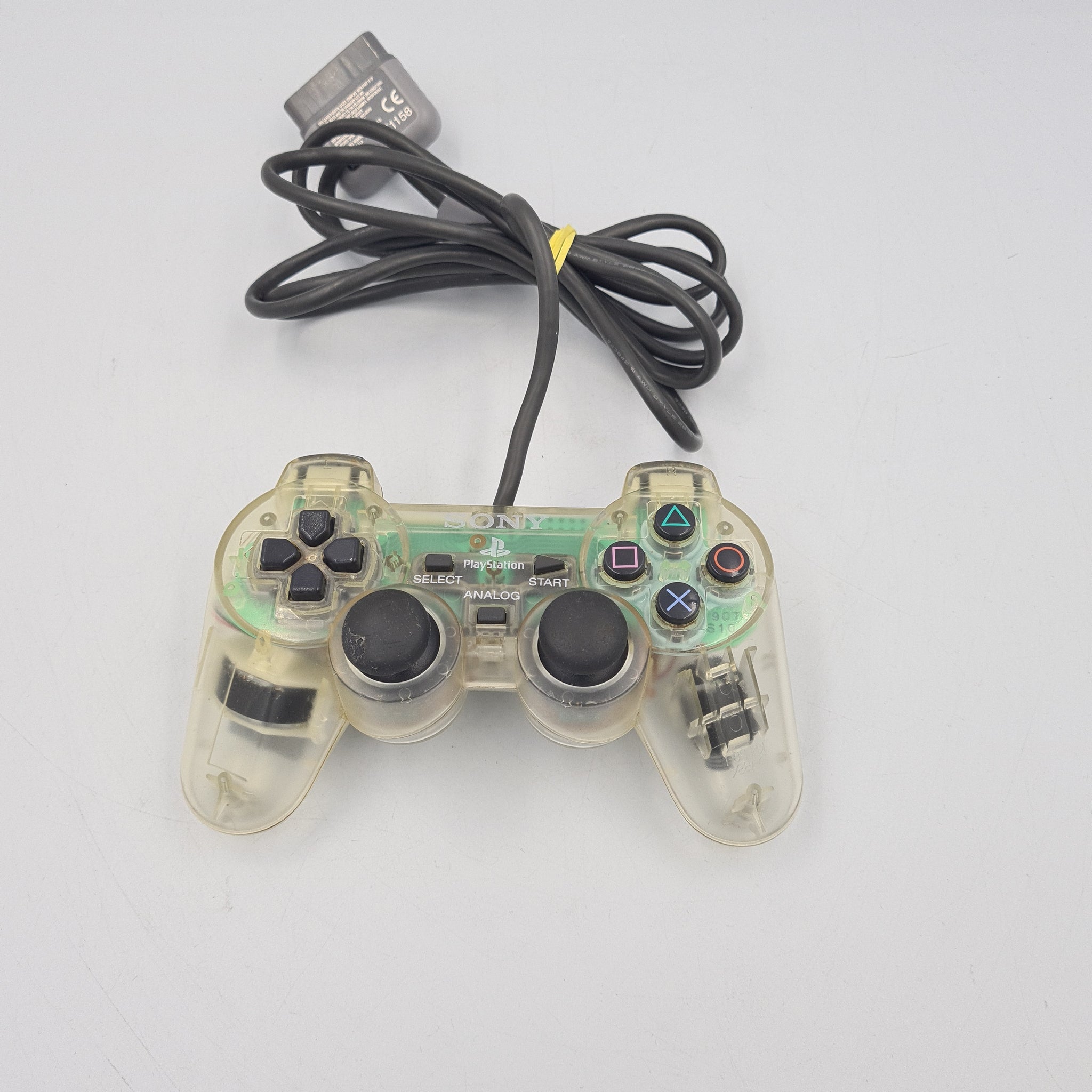 PS1 DUALSHOCK CONTROLLER CLEAR