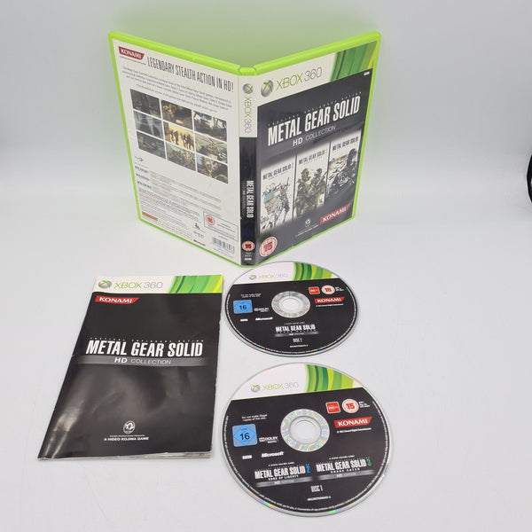 METAL GEAR SOLID HD COLLECTION XBOX 360