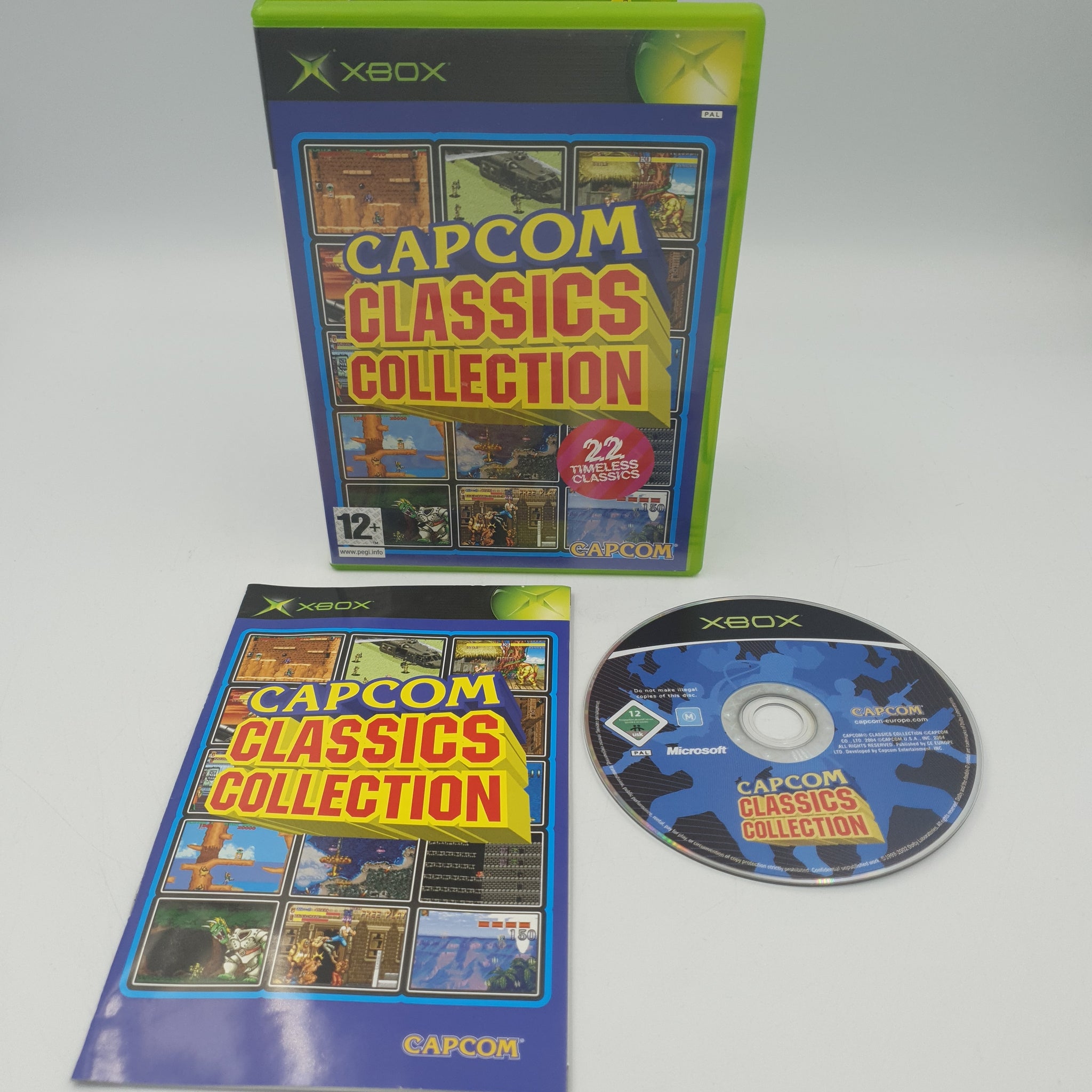 CAPCOM CLASSIC COLLECTION XBOX