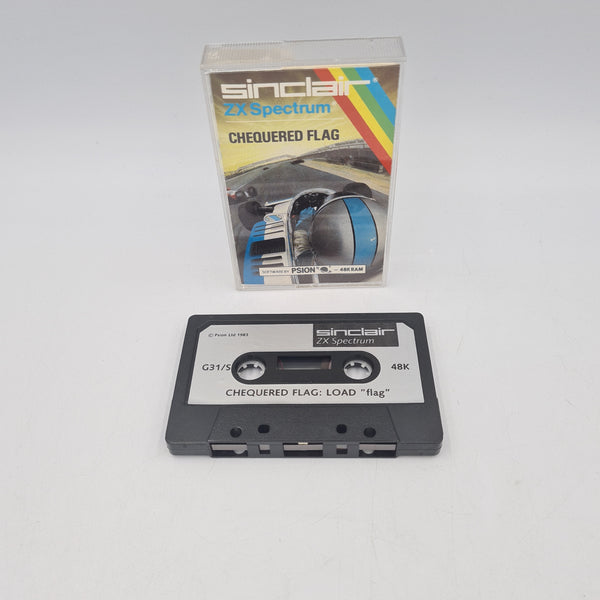 CHEQUERED FLAG SPECTRUM 48K