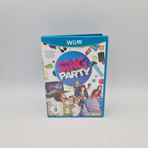 SING PARTY + MIC WII U