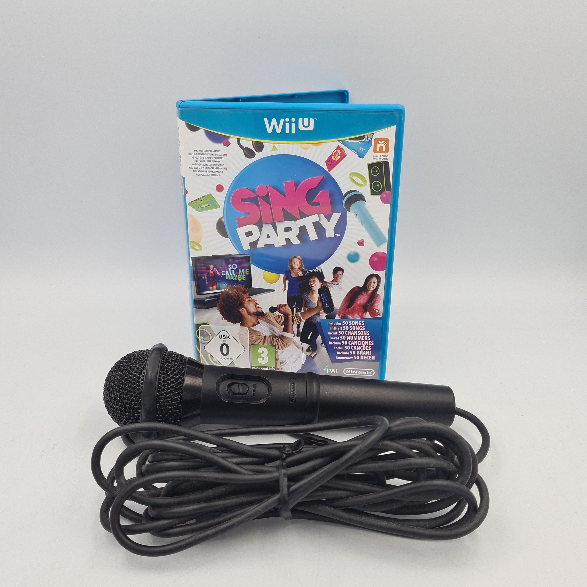 Just Dance Nintendo Wii U Sing Party With Microphone Karaoke Sing
