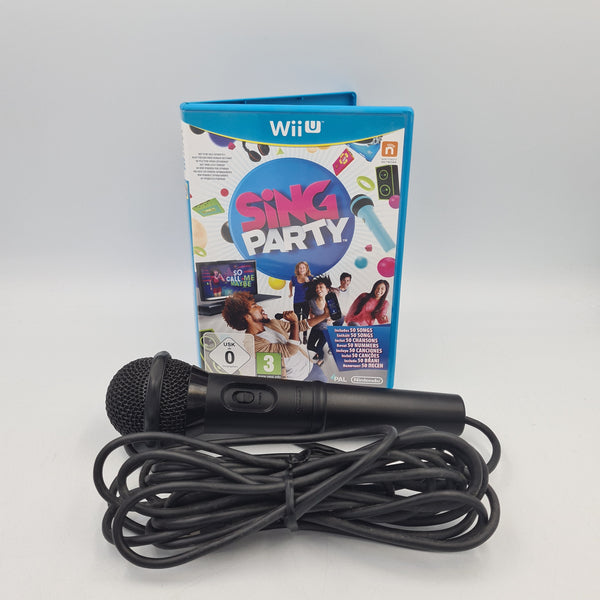 SING PARTY + MIC WII U